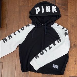 cropped hoodie
